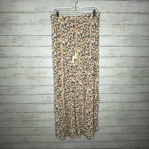 Mossimo Floral Tiered Maxi Skirt